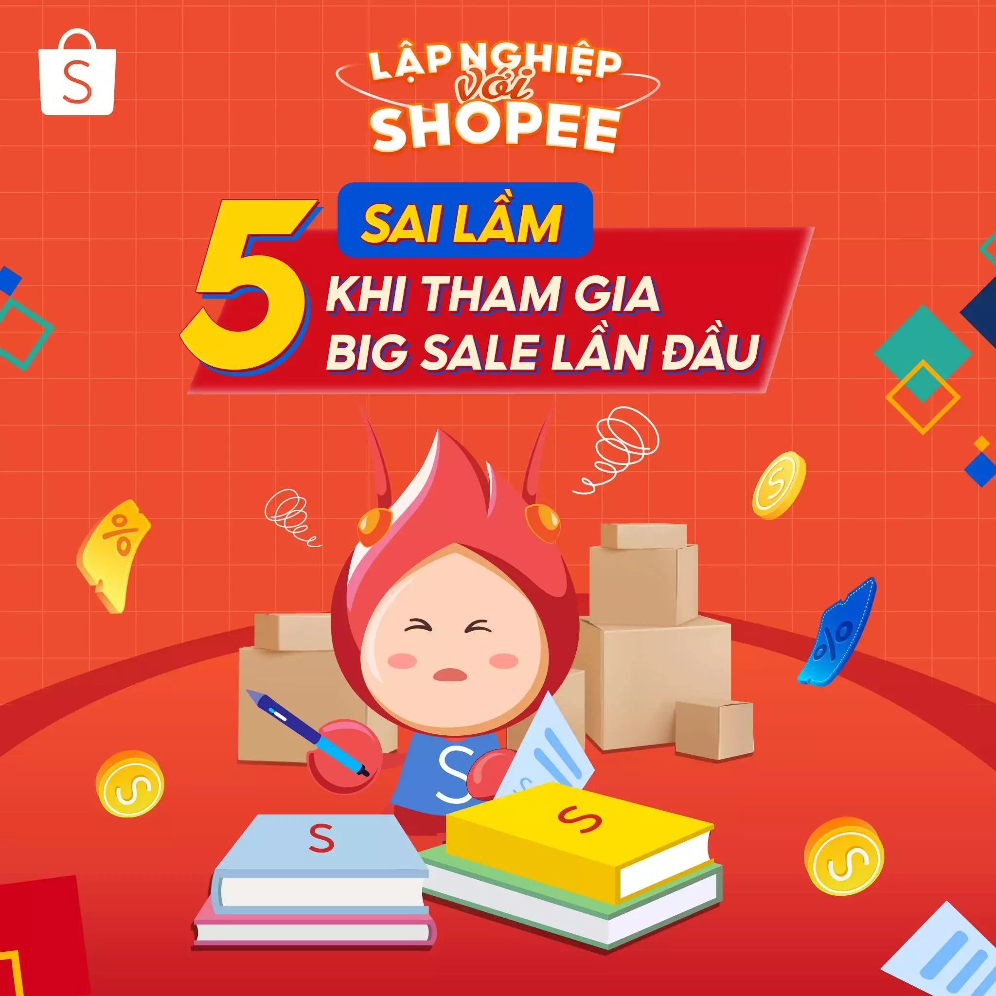 Big sale shopee là gì? 5+ sai lầm khi tham gia Big sale shopee