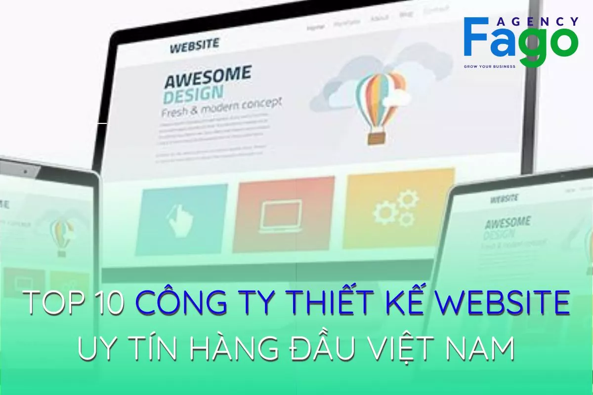 Top 10 Công ty thiết kế website uy tín tốt nhất tại TPHCM