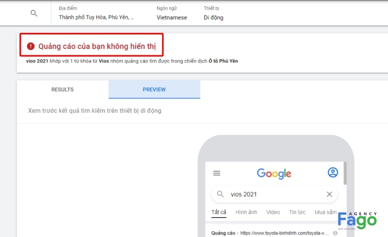 chính sách quảng cáo của google