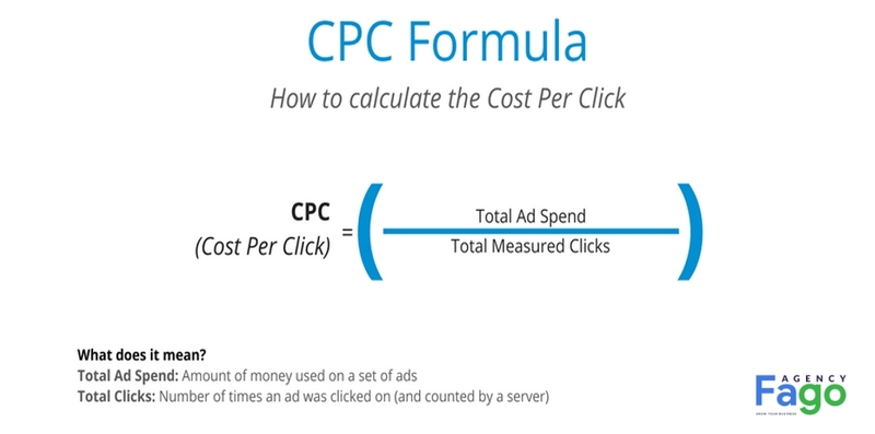 Công thức tính chi phí trên mỗi nhấp chuột