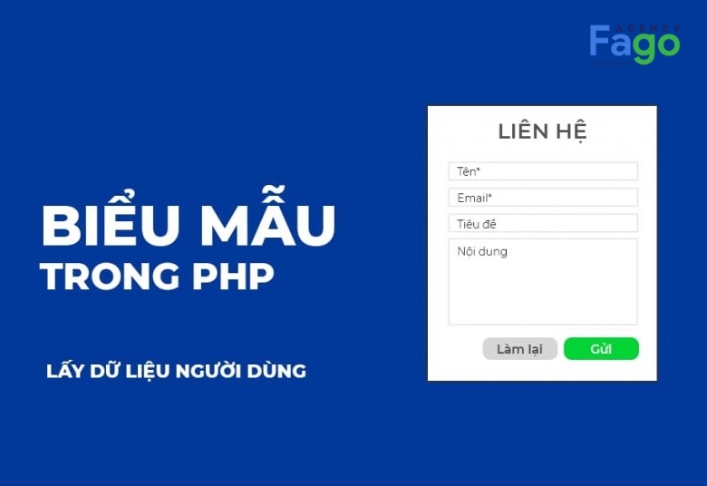 Biểu mẫu liên hệ